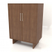 modèle 3D Armoire W 02 (1000x600x1400, bois brun clair) - preview