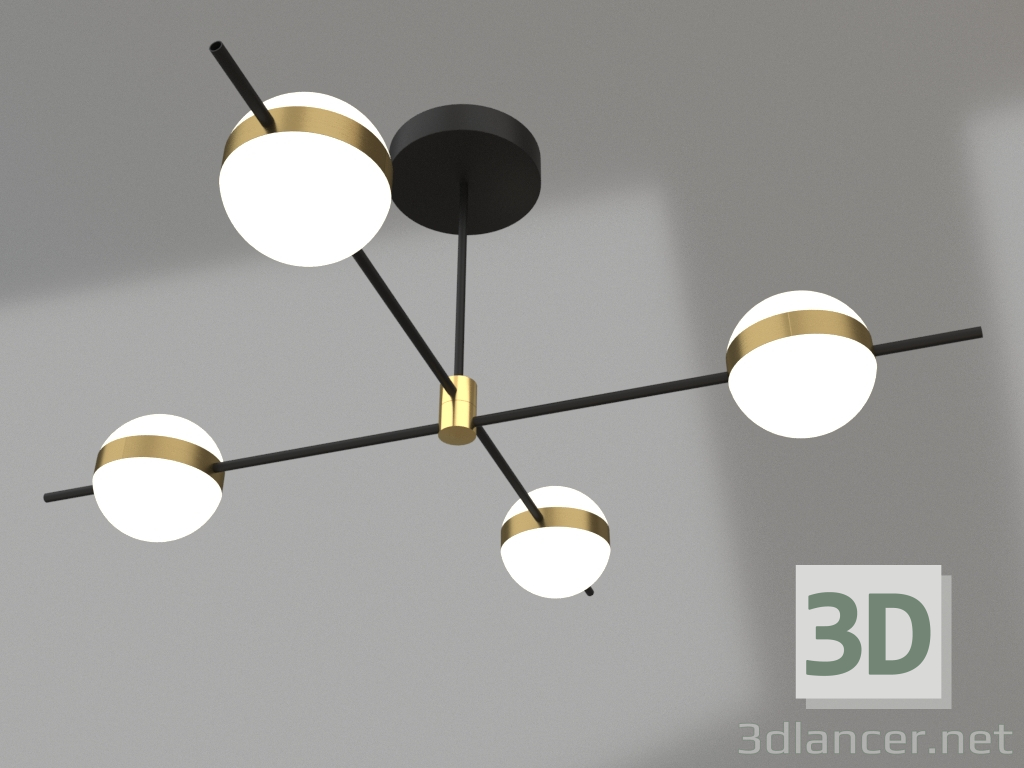 Modelo 3d lustre de teto (7162) - preview