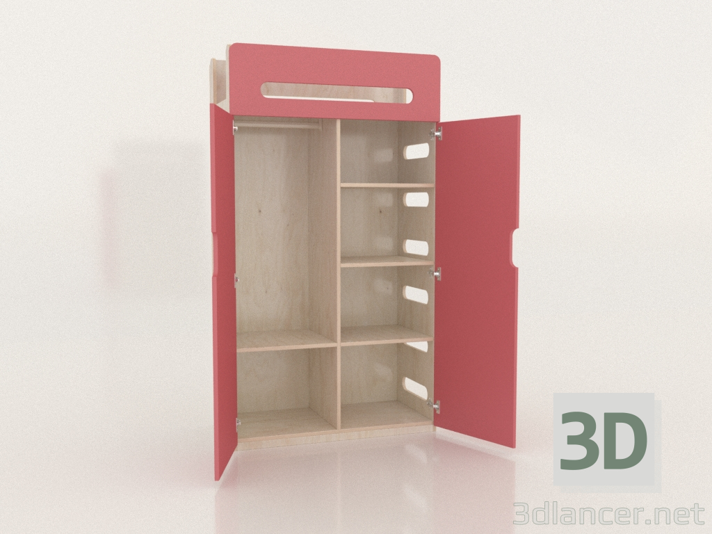 3d model Wardrobe open MOVE WA (WEMWA1) - preview