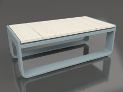 Side table 35 (DEKTON Danae, Blue gray)