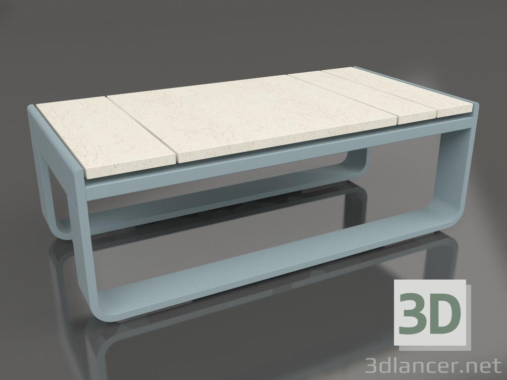 3d model Mesa auxiliar 35 (DEKTON Danae, Azul gris) - vista previa