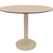 3d model Dining table on column leg Ø90 (Sand) - preview