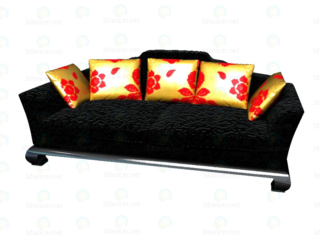 3d model Free sofa - preview