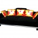 3d model Free sofa - preview