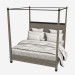 3D Modell Bett METROPOLITAN KING (LA143F01) - Vorschau