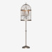 Modelo 3d Luminária de pé BIRDCAGE CRYSTAL FLOOR LAMP (FL008-5-ABG) - preview