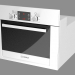 3d model Construido en horno HBC53B550A (60 cm) - vista previa