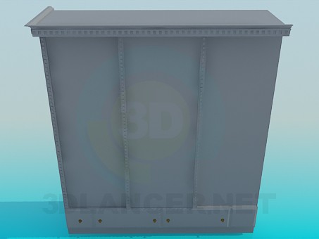 3d model Gabinete - vista previa