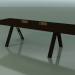 3d model Table with office worktop 5031 (H 74 - 280 x 98 cm, wenge, composition 1) - preview