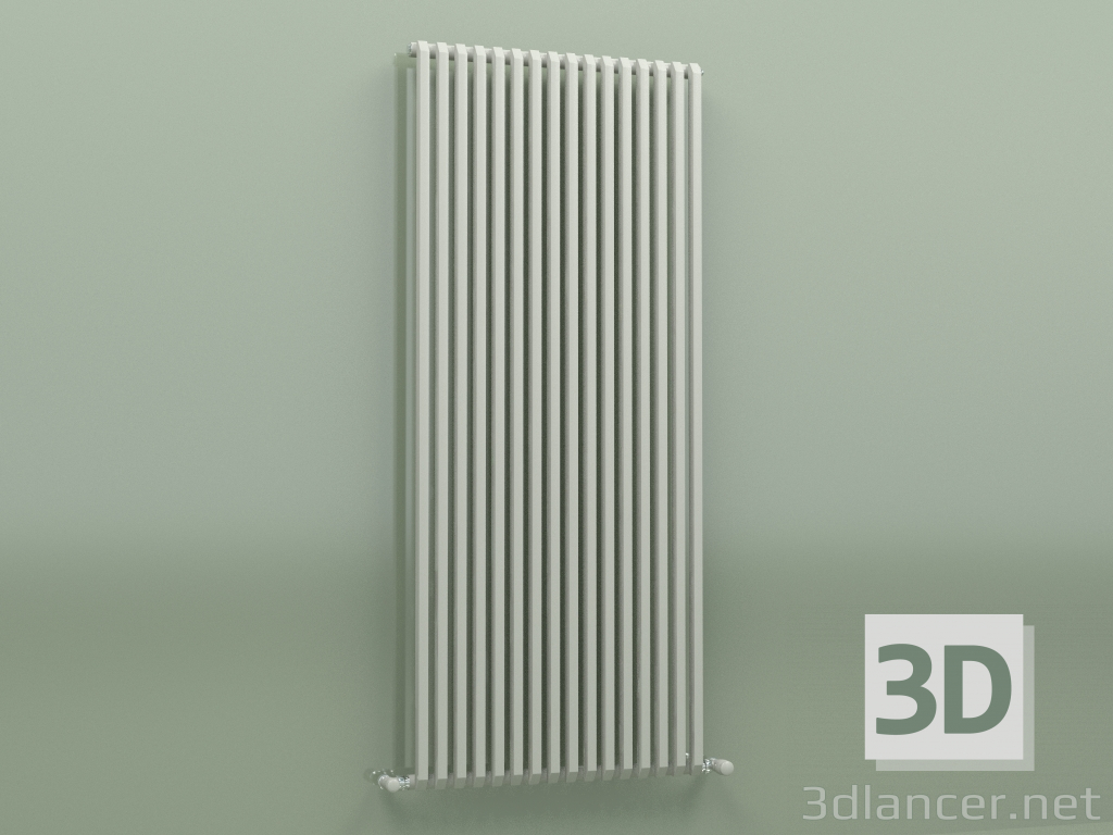 3d model Radiador SAX (H 1500 16 EL, gris Manhattan) - vista previa