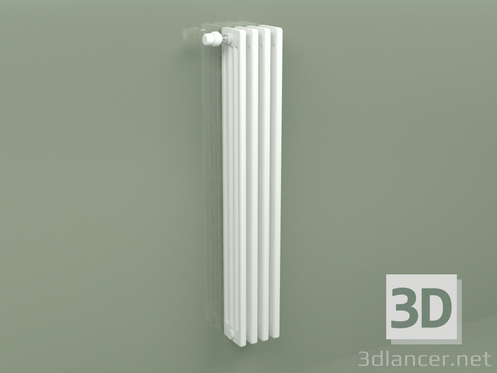 3D modeli Radyatör Delta Laserline (DL4, H 1200 mm, RAL - 9016) - önizleme