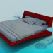 3D modeli Yatak - önizleme