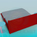 3D modeli Yatak - önizleme