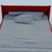 3D modeli Yatak - önizleme