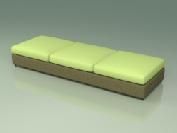 Modulo divano 001 (3D Net Olive)