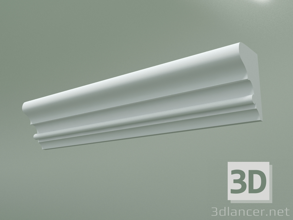 3d model Plaster molding MT147 - preview