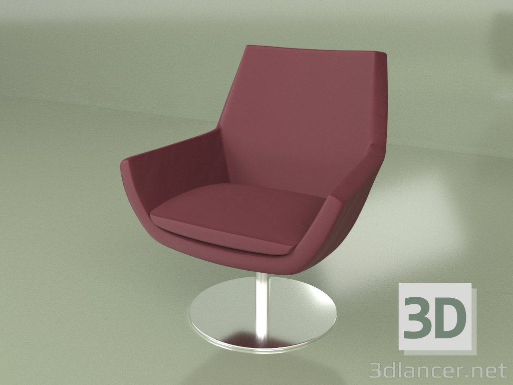 modèle 3D Fauteuil Royal II - preview