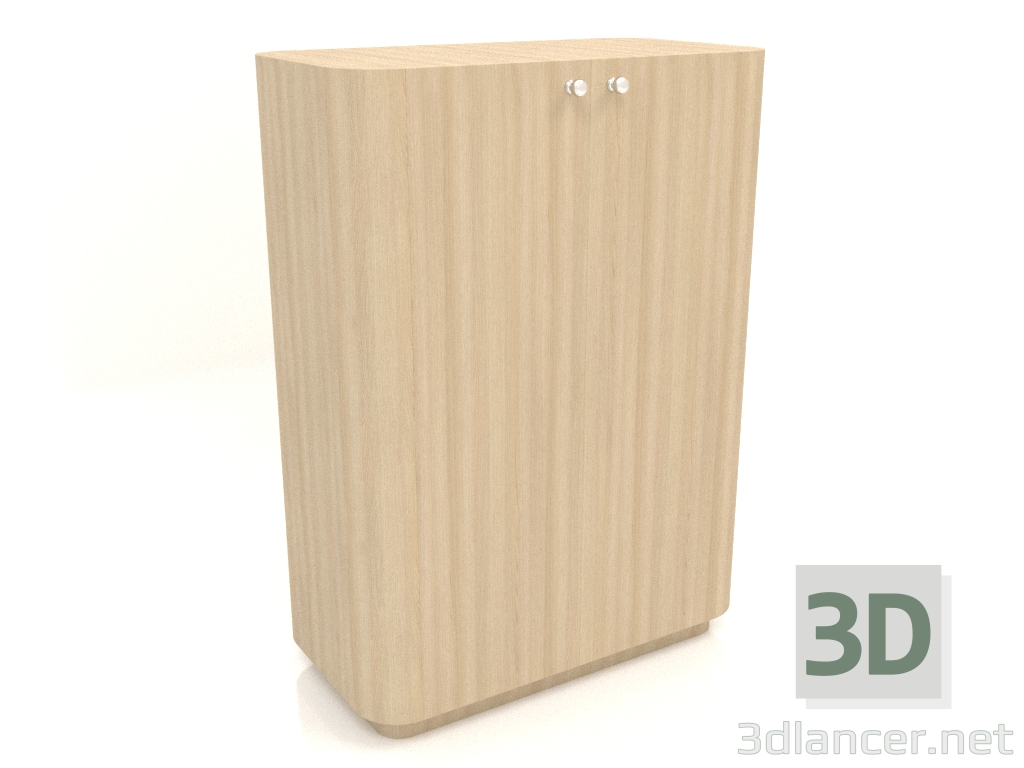 3d модель Тумба TM 031 (760x400x1050, wood white) – превью