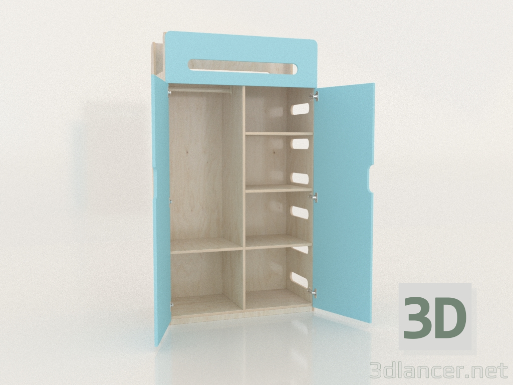 3d model Wardrobe open MOVE WA (WBMWA1) - preview