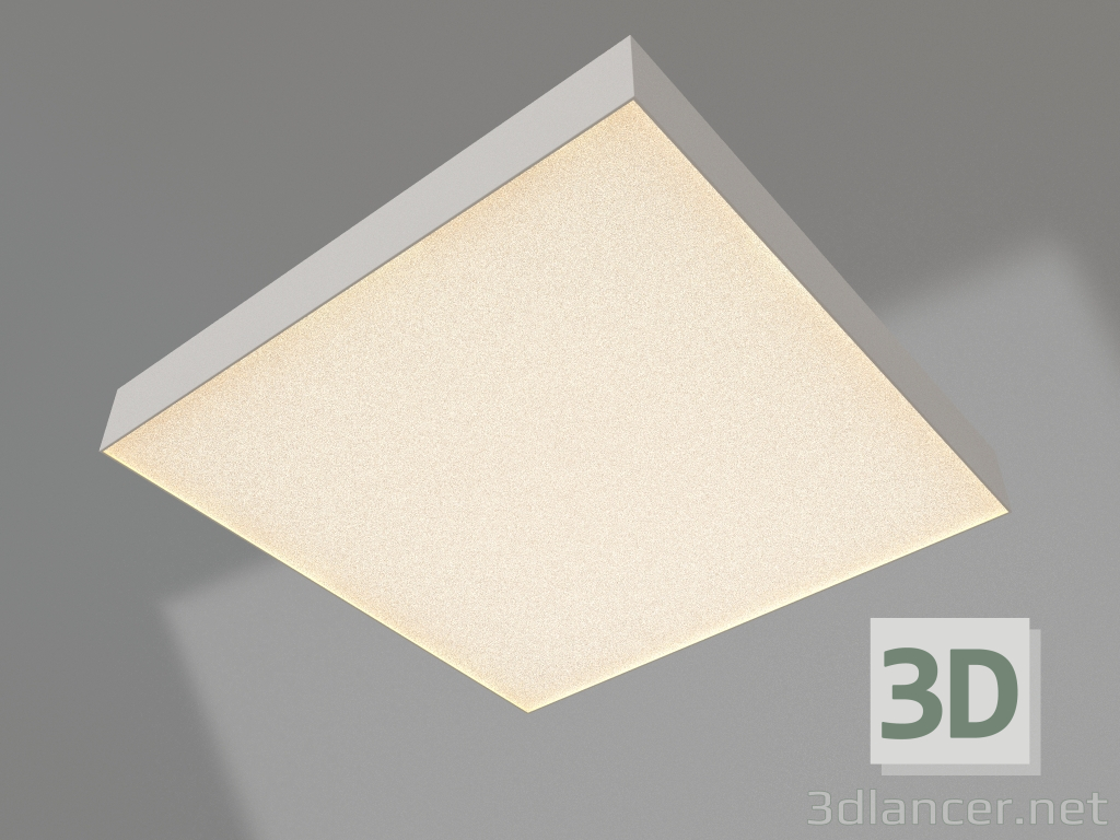 modèle 3D Lampe IM-QUADRO-EMERGENCY-3H-S500x500-54W Warm3000 (WH, 120 deg, 230V) - preview