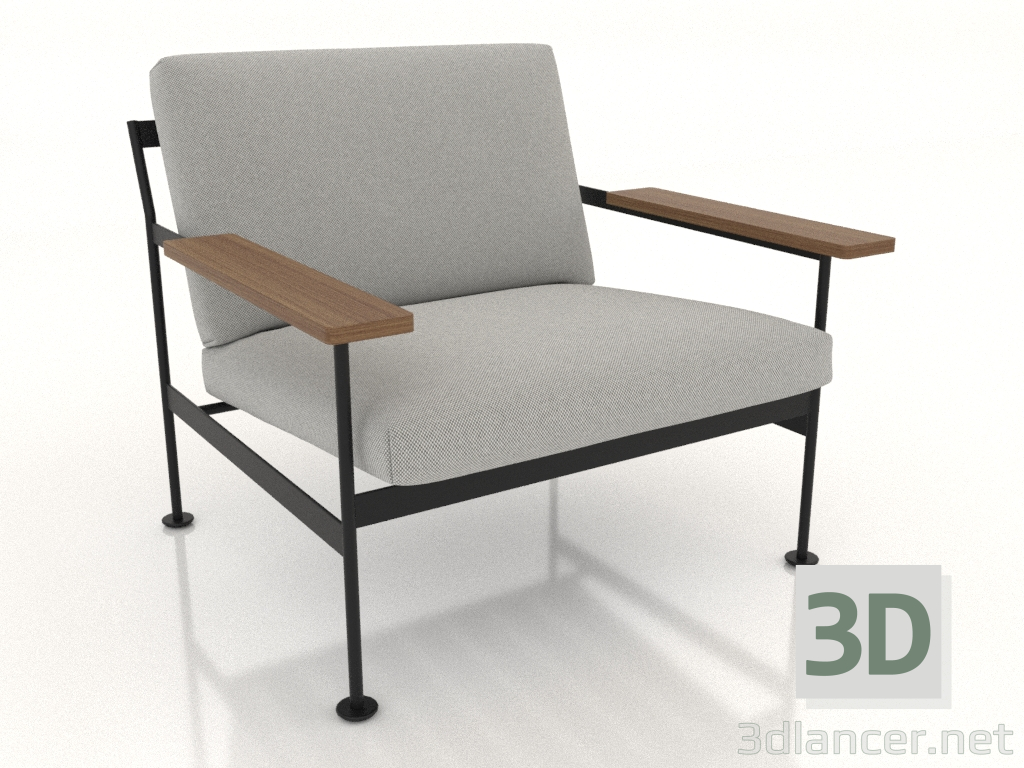 3d model Armchair - preview