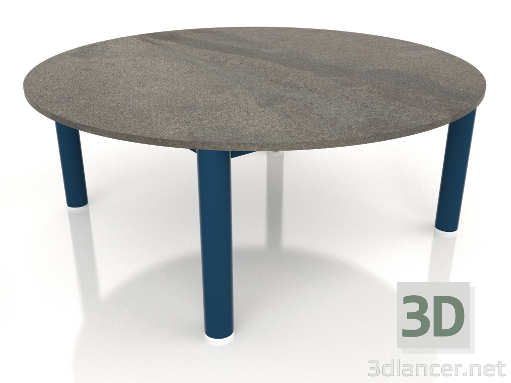 3d модель Стол журнальный D 90 (Grey blue, DEKTON Radium) – превью