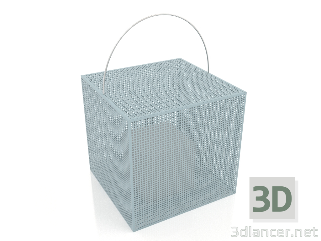 3d model Caja de velas 2 (Gris azul) - vista previa