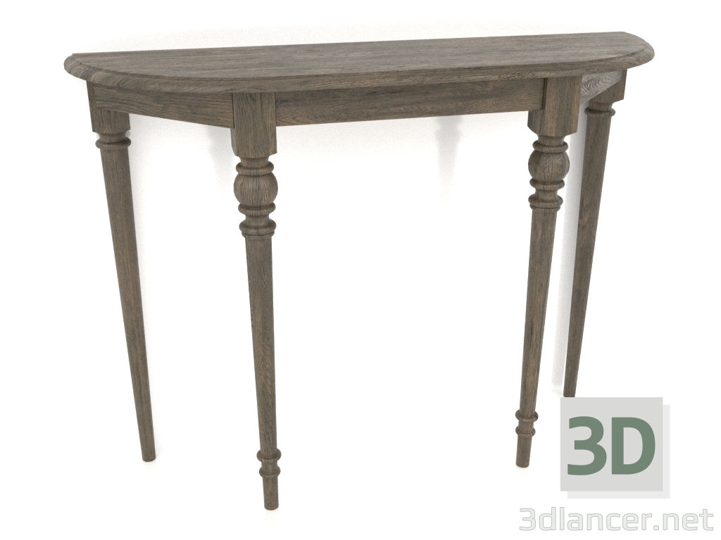 modello 3D Consolle (rovere vecchio) - anteprima