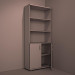 3d The cupboard under the documents model buy - render