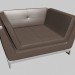 modèle 3D Fauteuil Sienne - preview