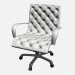 3d model Armchair Herman capitonne - preview