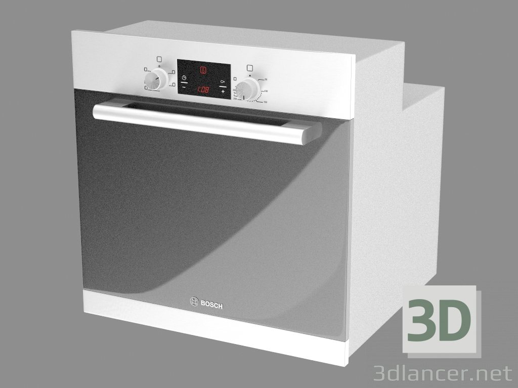 3d model Horno incorporado HBA13B150A - vista previa