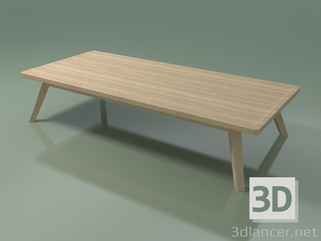 3D modeli Dikdörtgen sehpa (56, Rovere Sbiancato) - önizleme