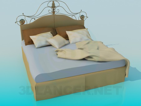 modèle 3D Lit - preview