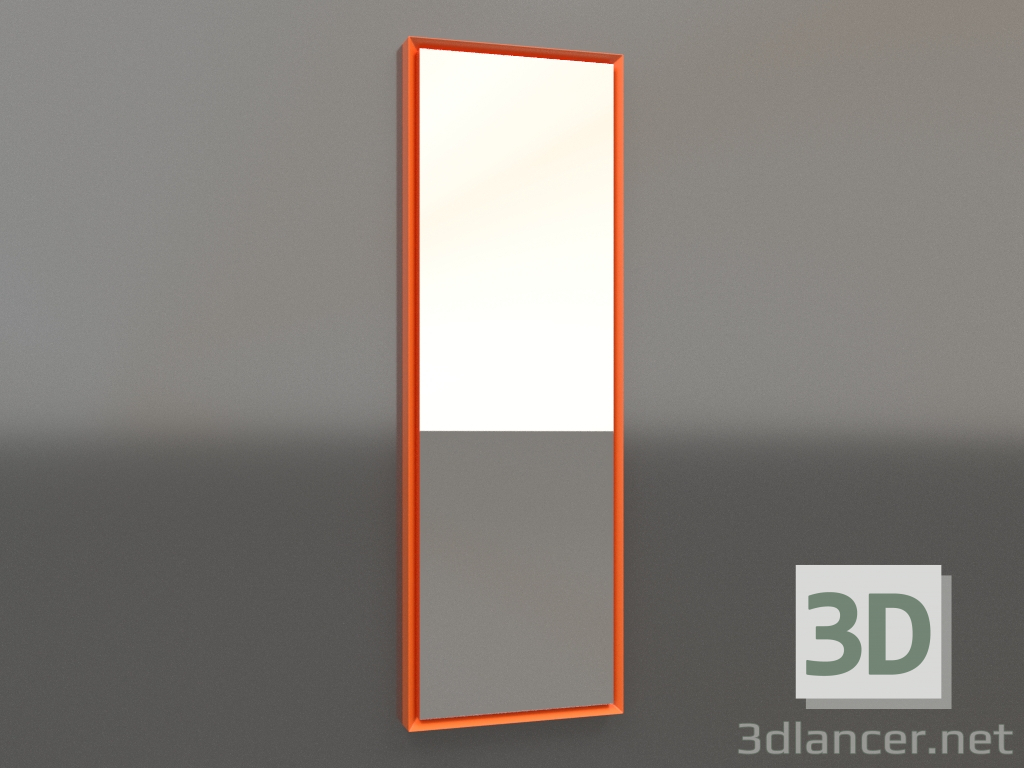 3d model Mirror ZL 21 (400x1200, luminous bright orange) - preview