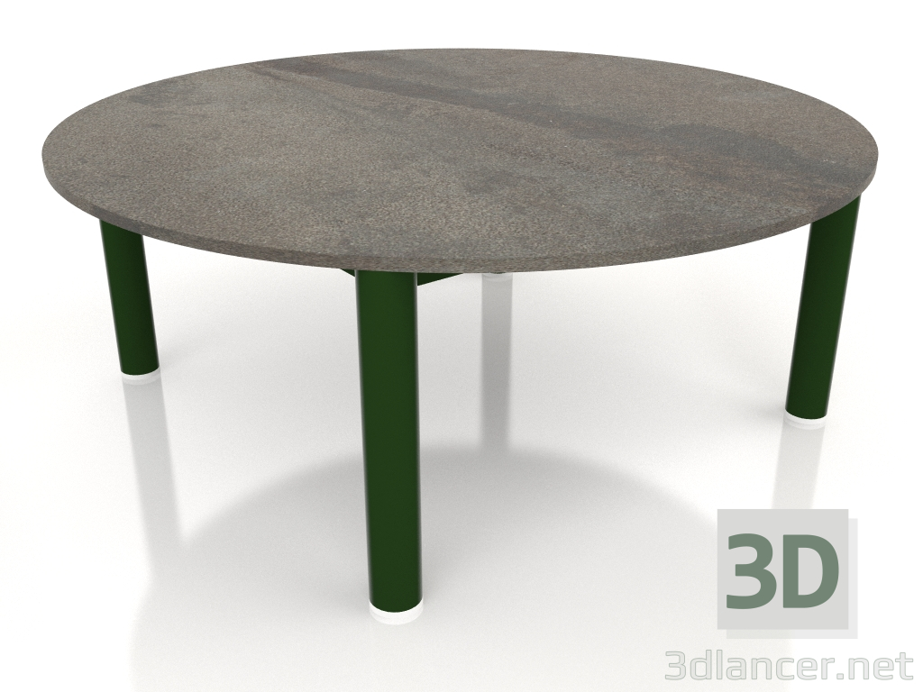 3d модель Стол журнальный D 90 (Bottle green, DEKTON Radium) – превью