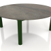 3d model Coffee table D 90 (Bottle green, DEKTON Radium) - preview