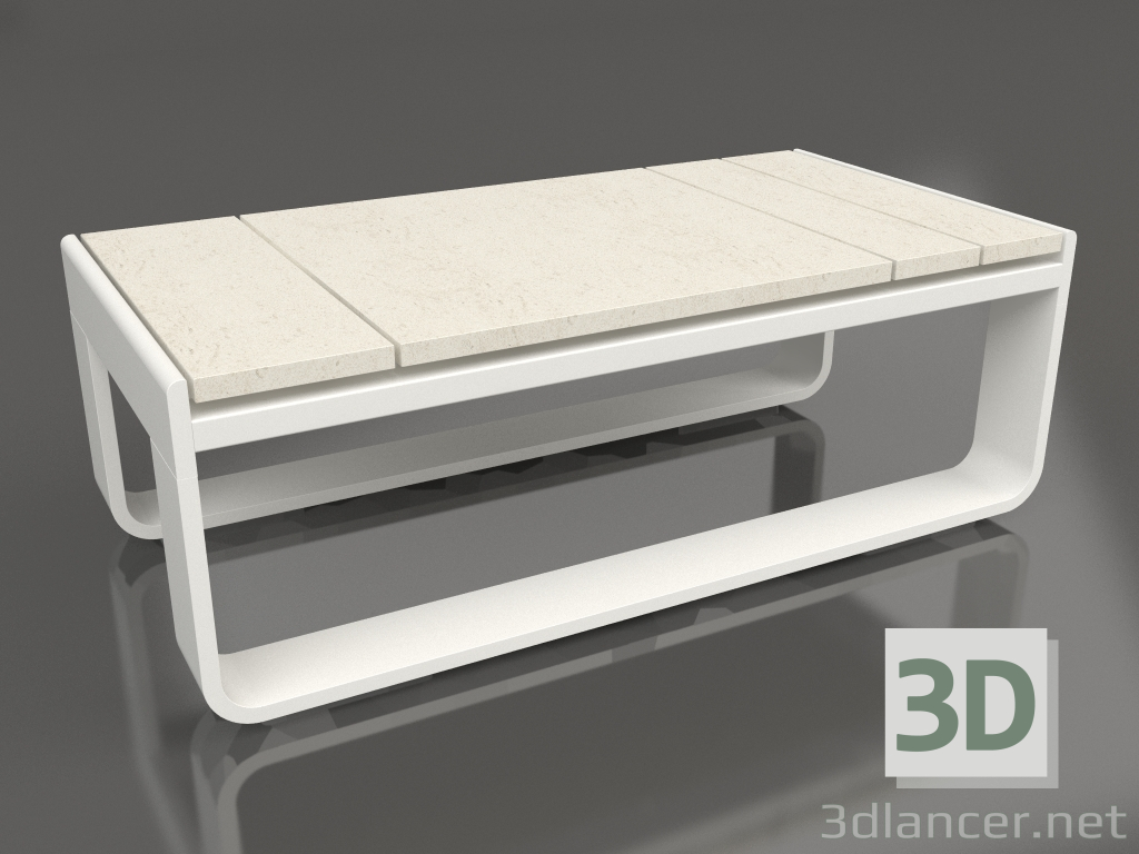 3d модель Бічний стіл 35 (DEKTON Danae, Agate grey) – превью