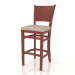 3d model Bar stool Bristol (Cherry) - preview