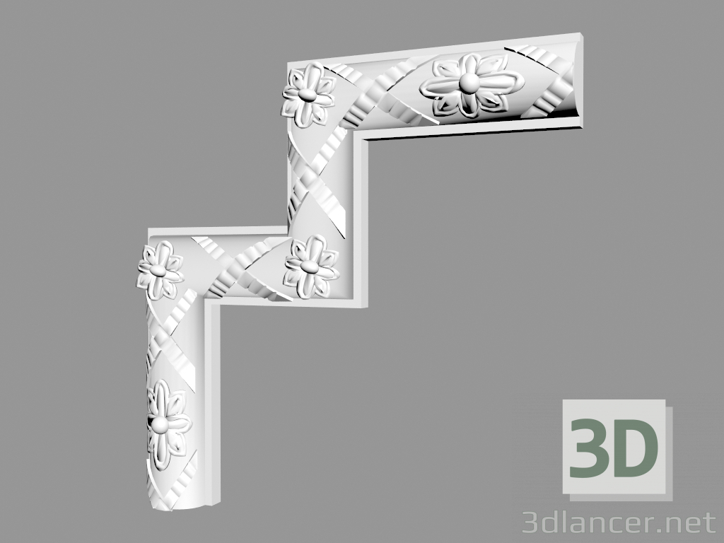 Modelo 3d Membro de esquina CF621-A - preview