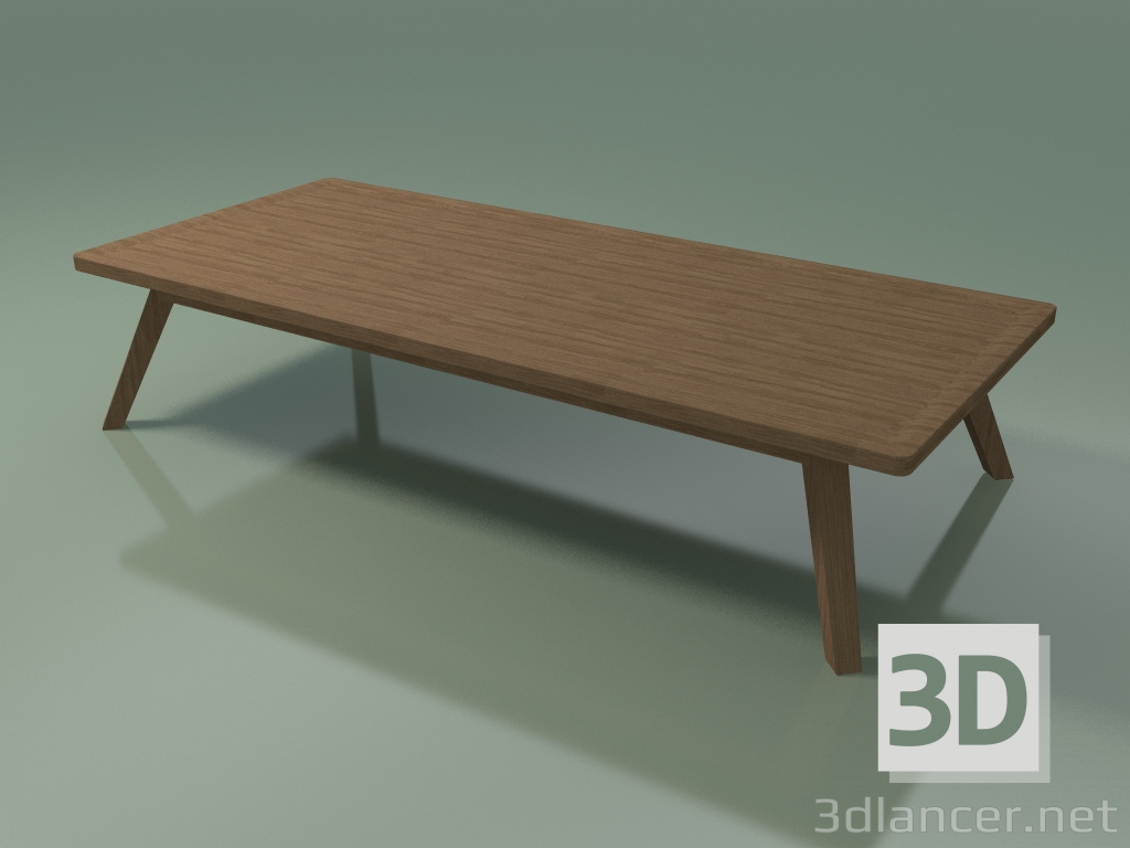 3D modeli Dikdörtgen sehpa (56, Doğal) - önizleme