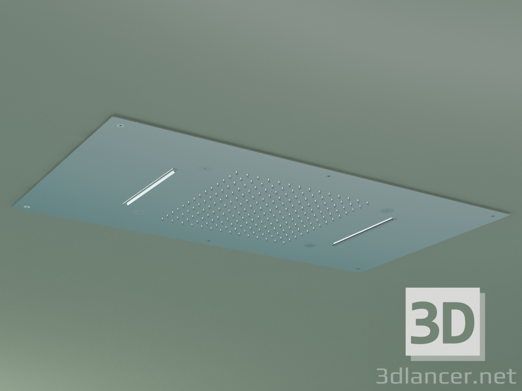 modello 3D Soffione 700x400 mm (SF018 А) - anteprima