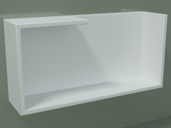 Horizontal shelf (90U19005, Glacier White C01, L 48, P 12, H 24 cm)