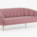 3d 3d model Sofa Settees Perla model buy - render