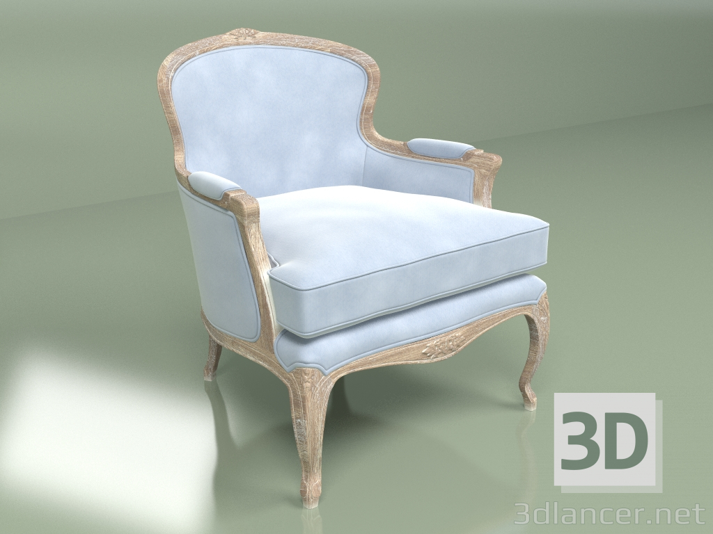 3d model Armchair Irene - preview