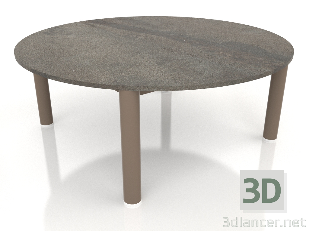 3d модель Стіл журнальний D 90 (Bronze, DEKTON Radium) – превью