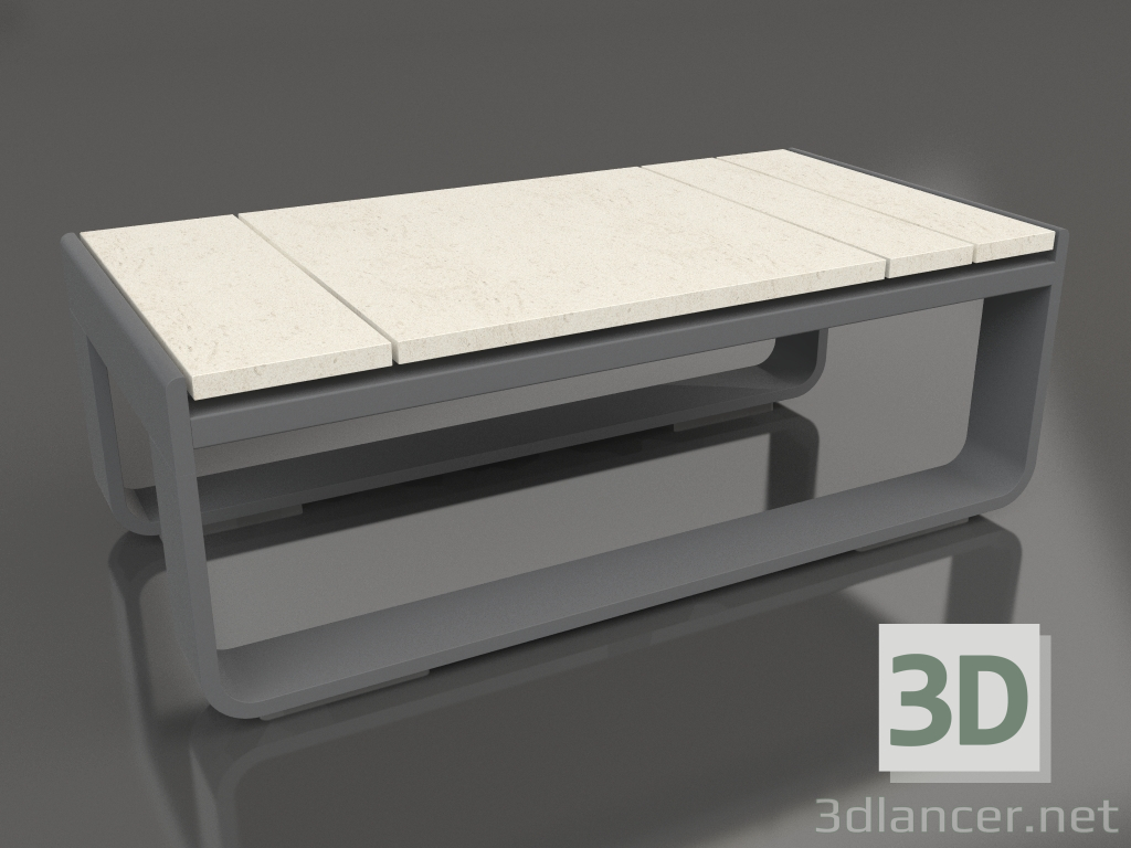 modèle 3D Table d'appoint 35 (DEKTON Danae, Anthracite) - preview