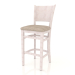 3d model Bar stool Bristol (Bleached beech) - preview