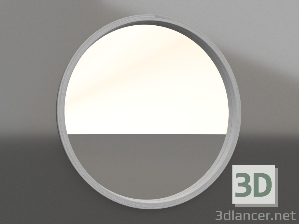 modello 3D Specchio (bianco RAL 9010) - anteprima modello 3D Specchio (bianco RAL 9010) - anteprima