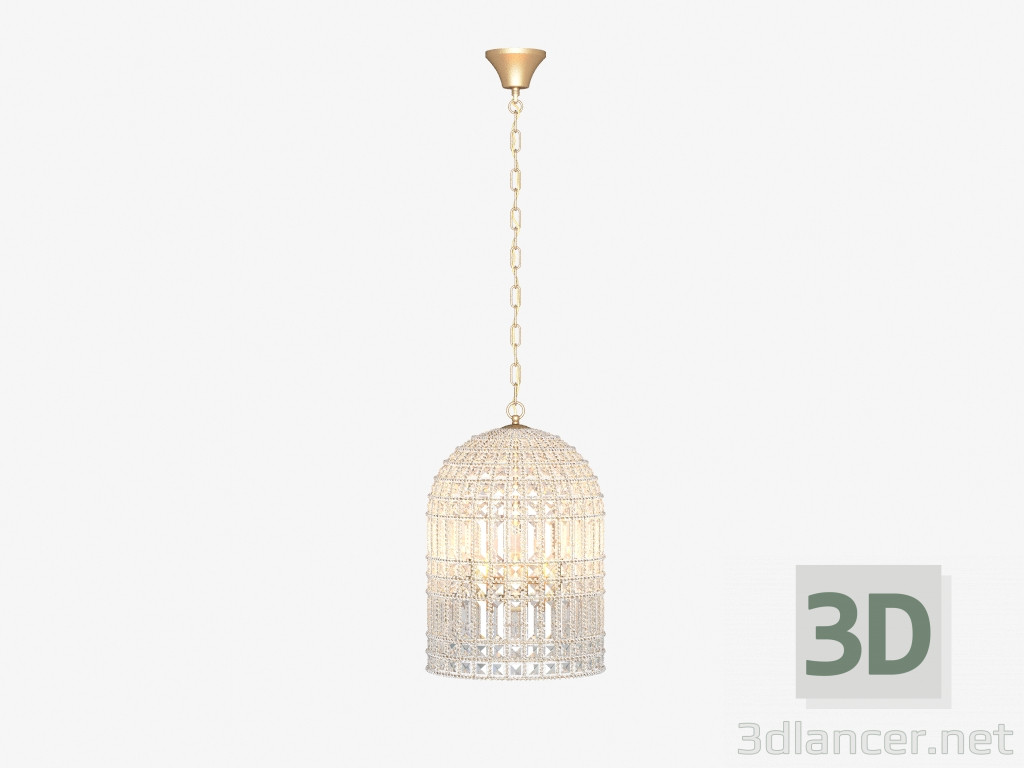 3d модель Светильник потолочный Dominique Medium Chandelier (CH064-4-VBN) – превью